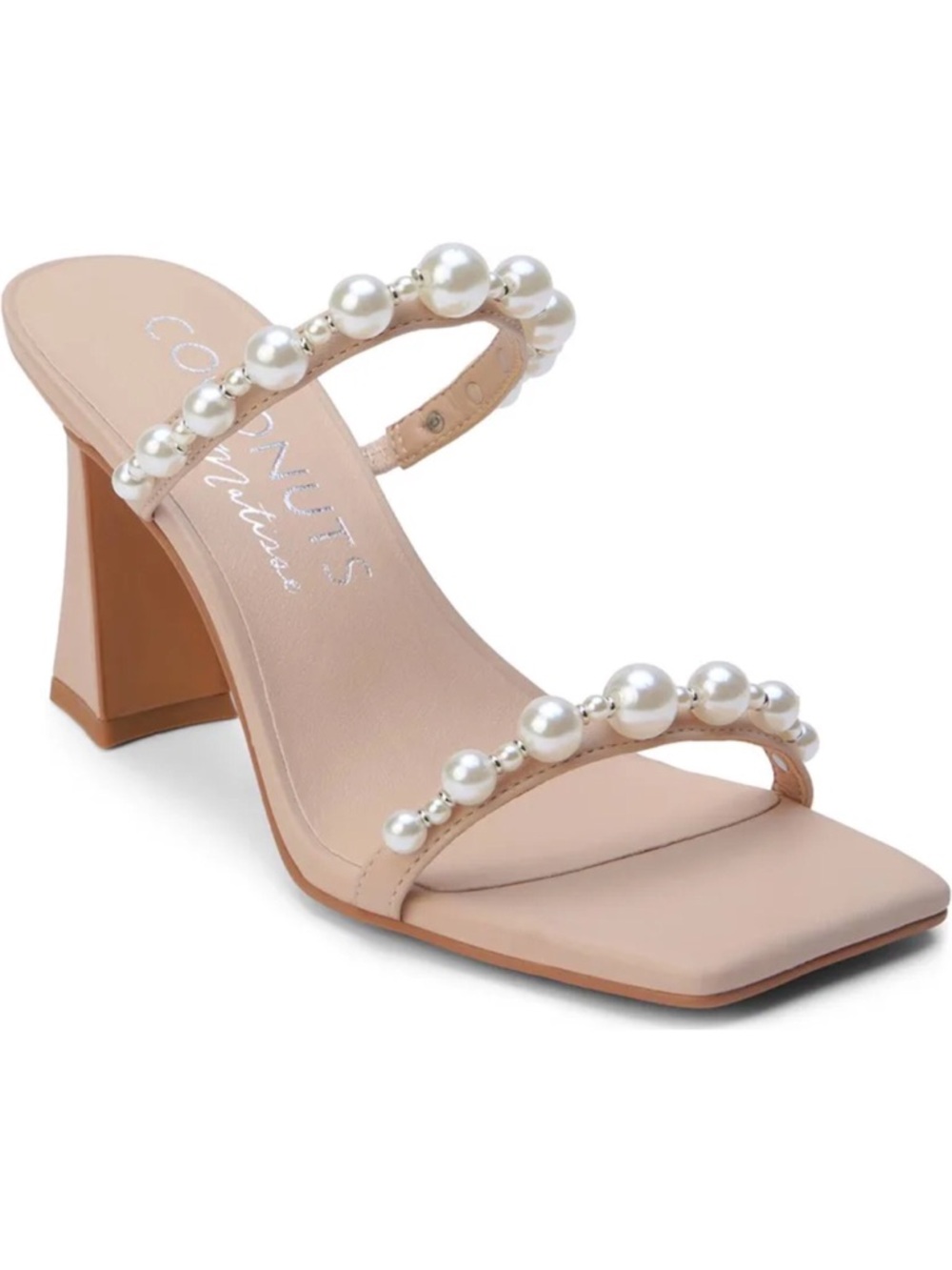 NWOT Coconuts by Matisse Nude Bobbie Heel